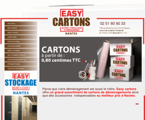 easy-cartons.com: Easy Cartons
 Materiel d'emballages et dmenagement, Carton, emballage carton, carton demenagement, caisse carton avec Easy Cartons.