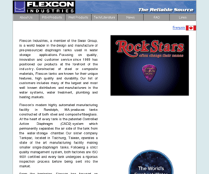 flexconind.com: Flexcon Industries - Manufacturer of Well Tanks, Heating Tanks and Thermal Tanks
Flexcon Industries, Well Tanks, Heating Tanks, Thermal Tanks, water well tanks