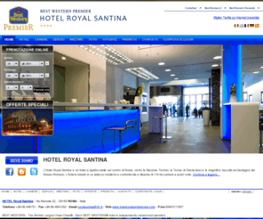 hotelroyalsantinarome.com: Hotel Stazione Termini | Hotel Royal Santina Roma | Sito Ufficiale
Hotel Stazione Termini - L'Hotel Royal Santina è un elegante hotel a 4 stelle nel centro storico di Roma, vicino la Stazione Termini e le Terme di Diocleziano.