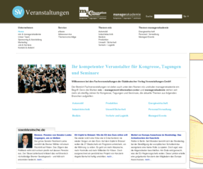 m-i-c.de: Ihr kompetenter Veranstalter für Kongresse, Tagungen und Seminare | mic – management information center & managerakademie
Der Süddeutsche Verlag (SV) ist ein Traditionsunternehmen und modernes Medienhaus zugleich. Die Gruppe ist längst von einem bayerischen Zeitungshaus zu einem der zehn führenden deutschen Medienunternehmen mit Aktivitäten im In- und Ausland gewachsen.