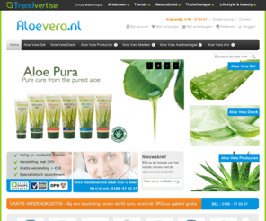 aloevera.nl: Aloë Vera | Aloë Vera Bestellen | Aloe Vera Kopen
Aloevera.nl bestaat sinds 1998, en was de eerste Aloe Vera leverancier van Nederland. Hier vindt u 100% pure Aloe Vera voor een optimale gezondheid!