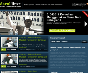 habibahmadismail.com: Habib Ahmad Ismail
Koleksi Ceramah Habib Ahmad Ismail Al-Ja'afari