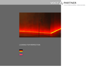 lichtgestaltung.ch: VOGT & PARTNER - lichtplanung lichtdesign beleuchtung
VOGT & PARTNER, Lichtgestaltende Ingenieure, Als produkteunabhaengiges Unternehmen planen wir Beleuchtungsanlagen jeder Art, beraten bei der optimalen Nutzung des Tageslichtes, schulen Fachleute rund ums Licht oder entwerfen objektorientierte Leuchten.