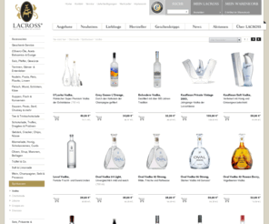 luxusvodka.info: Feinkost Versand Lacross Gourmetwelt - Das Premium-Vodka-Sortiment von Lacross
Hier finden Sie unsere fantastischen Vodkas aus aller Welt, die besten Produkte, Awardwinner und Hochgenuß in reiner Form