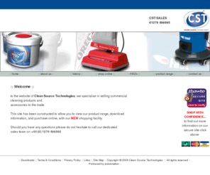 oreckcommercial.co.uk: Clean Source Technologies- commercial cleaning products
