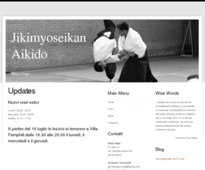 shiyudojo.com: Shiyu Dojo
Sito dello Shiyu Dojo, Aikido