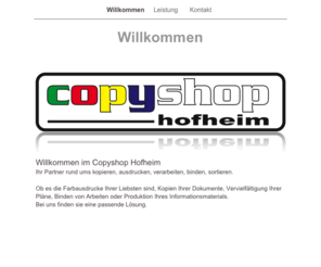 copyshop.biz: COPYSHOP HOFHEIM AM TAUNUS
COPYSHOP HOFHEIM AM TAUNUS