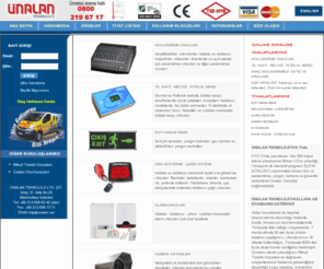 unalanteknoloji.com: Ünalan Elektronik San. Ve Tic. Ltd. Şti.
