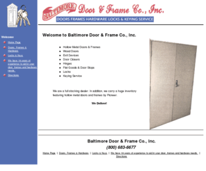 Baltdoor Com Locks Locksmiths Doors Door Frames Wholesale