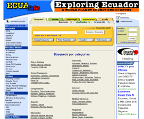 ecuadata.com: Ecuador buscador guía directorio Internet personas empresas negocios servicios 
agenda ECUAdata
Ecuador - Aqui puede encontrar datos referenciales de empresas, profesionales, productos y servicios, somos la guia mas completa y actualizada de Ecuador