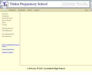 tildenprep.com: Tilden Preparatory School
Tilden Preparatory School.