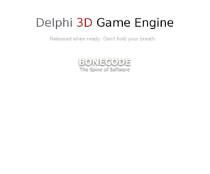 d3dge.com: Delphi 3D Game Engine
Delphi 3D Game Engine