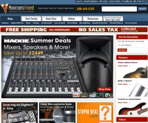 musiciansfriend.com: Musician's Friend | 800-391-8762 | Free Shipping On Musical Instruments & Audio Equipment
Musician's Friend - the hottest music gear at the lowest prices since 1983. More than 130,000 customer-written product reviews. Read instrument buying guides. Get the best guarantees online for all the fine musical equipment you crave.