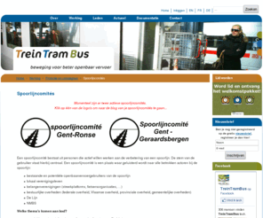 spoorlijncomite.be: Spoorlijncomités
TreinTramBus, Bond van Trein-, Tram- en Busgebruikers