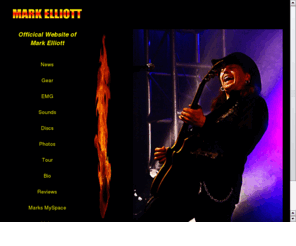 markelliottsite.com: Mark Elliott
Mark Elliott, Rock & Blues Guitarist of The Force, Rock and EMG, Elliott Marks Band, Blues Group