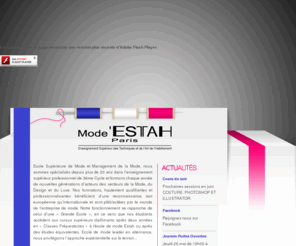 mode-estah.net: Ecole de Mode - Paris - Mode Estah
Ecole de mode de Paris, numéro 1 de l’alternance dans le secteur de la mode, prépare aux métiers de stylistes, modélistes, management de la mode,  pour une formation de 2 à 5 ans.