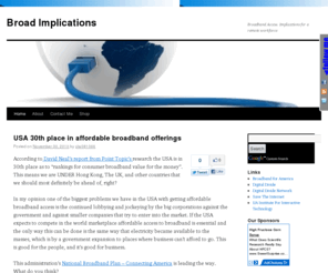 broadimplications.com: Broad Implications
Broadband access: Implications on a remote workforce