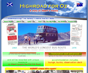 highroadforoz.info: Highroad for Oz
Story of Albert the Aussie bus