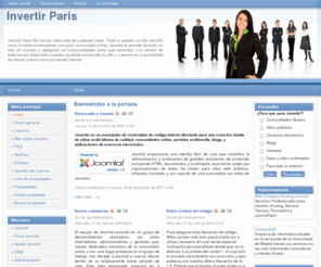 invertirparis.com: Bienvenidos a la portada
Joomla! - el motor de portales dinámicos y sistema de administración de contenidos