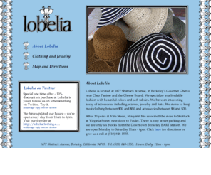 lobeliaclothing.com: Lobelia -- Women's Clothing, Jewelry & Accessories
