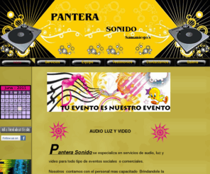 panterasonido.com: Sonido Pantera
Sound & Lighting Service