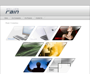 rainamerica.com: Rain | America
The companies of Rain America: Rain Computers, Rain Recording, Bayt and Takl Design, Exoterik