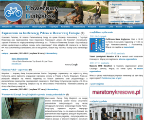 rowerowy.bialystok.pl: Rowerowy Białystok
Strona białostockich rowerzystów