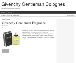 givenchygentleman.com: Givenchy Gentleman Fragrnace
Givenchy Gentleman