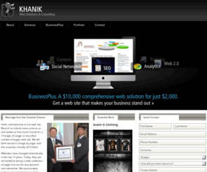 khanik.com: Web Solutions & Consulting by Khanik
