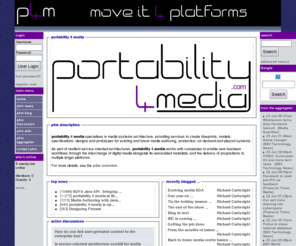 portability4media.com: www.portability4media.com - Move it 4 creation, editing, platforms and interaction
XOOPS is a dynamic Object Oriented based open source portal script written in PHP.