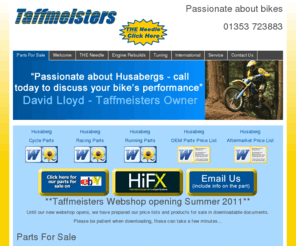 taffmeisters.co.uk: Taffmeisters : Motorbike servicing, Motorbike repairs - Husaberg Specialists
Motorbike repairs, servicing throughout the UK  - Husaberg Specialists