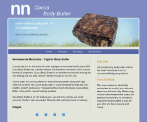 cocoabodybutter.com: CoCoa Body Butter - Nononsense
cocoa body butter