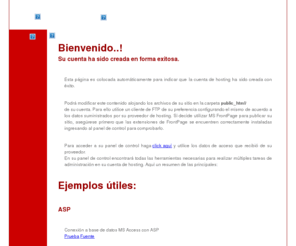 disenio-n.com: Bienvenido :: Su cuenta ha sido creada en forma exitosa - (Ferozo - Panel de Control de Hosting)
