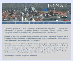 jonaklaw.com: JONAK Kancelaria prawna - Warszawa
JONAK Kancelaria prawna