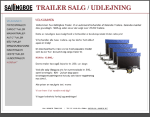 sallingboetrailers.biz: Velkommen
Description