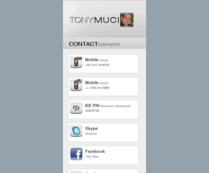tonymuci.com: Tony Muci
