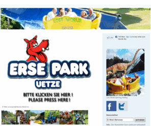 erse-park.de: Natur.- / Familien.- und  Freizeitpark , Große Saurier Ausstellung, Fahrgeschäfte, Kinderwelt - Erse Park Uetze
Erse Park Uetze ist ein romantischer Familien.- und Freizeitpark in einer schönen Parkanlage mit altem Baumbestand