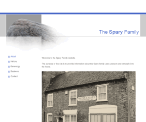 spary.net: About - The Spary Family Website
A WebsiteBuilder Website