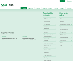 agroteka.com: UAB AGROTEKA - Žemės ūkio technika ir atsaginės dalys
