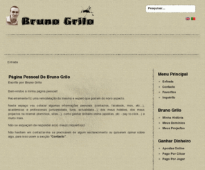 brunogrilo.com: Página pessoal de Bruno Grilo
Bruno Grilo