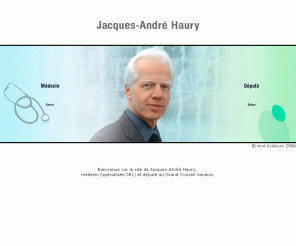 haury.ch: Jacques-André Haury, Médecin et Député Libéral au Grand Conseil Vaudois
Jacques-André Haury, médecin et député libéral au Grand Conseil Vaudois