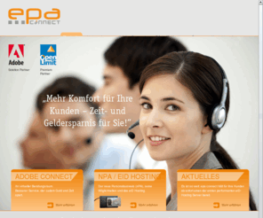 identapp.net: epa connect / Ihr Partner für den neuen Personalausweis und Adobe Connect
Ihr Partner für den neuen Personalausweis und Adobe Connect