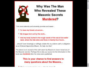 masonicsecretsrevealed.com: Masonic Secrets Revealed
Masonic Secrets Revealed