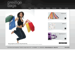 prestigebags.net: Buste Carta | Buste Plastica | Prestige Bags
Buste di Carta e Buste di Plastica: Prestige Bags produce buste di carta e buste di plastica personalizzate per tutte le esigenze. 