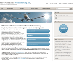 reiseruecktritts-versicherung.de: Willkommen bei den Experten in Sachen Reiserücktrittsversicherung - www.reiseruecktritts-versicherung.com
Reiserücktrittsversicherung im Vergleich! Mit und ohne Reiseabbruchversicherung oder Selbstbehalt günstig online abschließen!