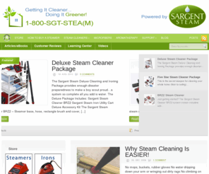 therealdirtonclean.com: Steam Cleaner | Cleaning with a Steam Cleaner | Cleaning with Steam
Sargent Steam of Salt Lake City, UT, lets you experience the JOY of steam cleaning your environment with our earth friendly steam cleaner that makes cleaning anything easier, faster, better, healthier, greener and adds more value to your life.