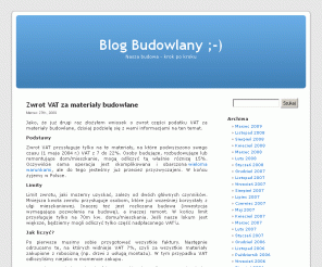 dum.pl:  Blog Budowlany ;-)

