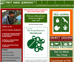 firsthandlearning.org: First Hand Learning Home
