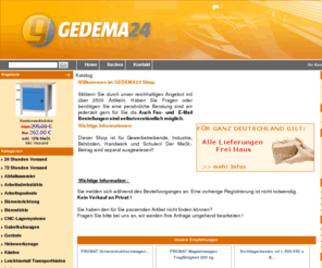 gedema24.net: Index
 - gedema24.de
