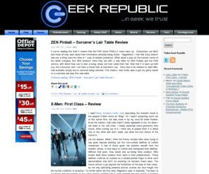 geek-republic.com: Geek Republic
...in Geek we trust